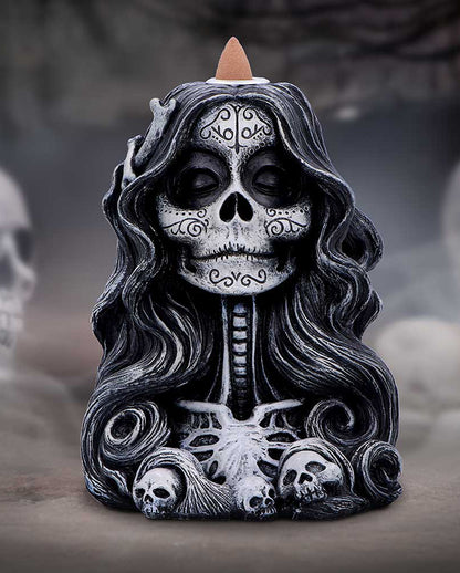 Calavera's Opfergabe Backflow Räucherkegelhalter 16cm