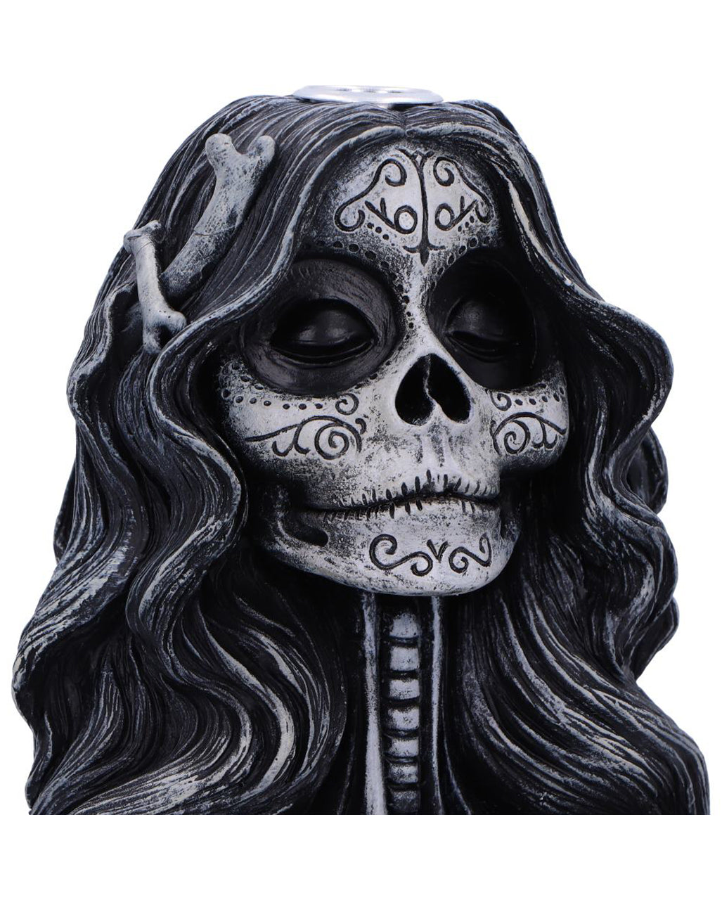 Calavera's Opfergabe Backflow Räucherkegelhalter 16cm