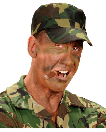 Camouflage Schmink Set 7-tlg