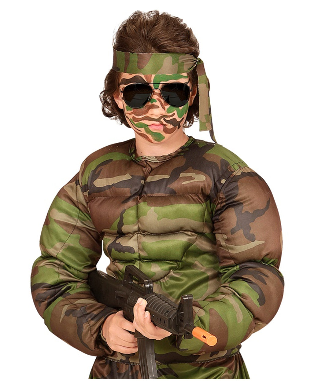 Camouflage Schmink Set 7-tlg