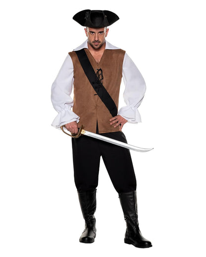 Captain Old Oak Seeräuber Herrenkostüm 2‑tlg.