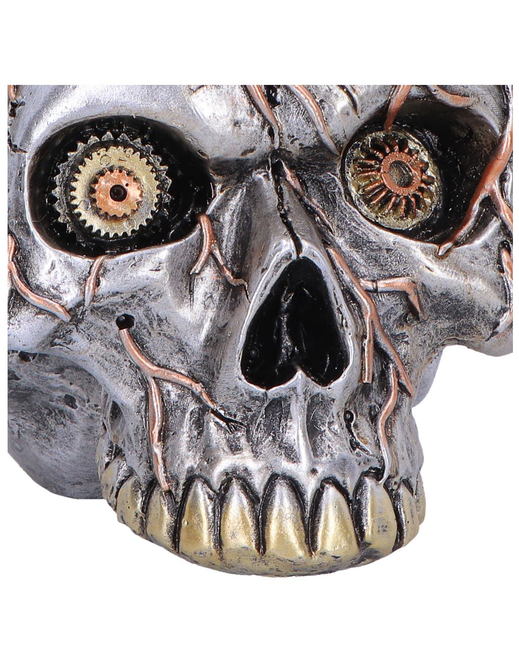 Cardiac Cranium Steampunk Totenkopf 17,5cm