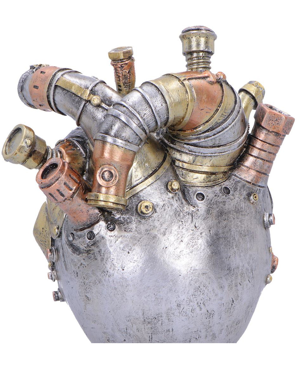 Cardiac Cranium Steampunk Totenkopf 17,5cm