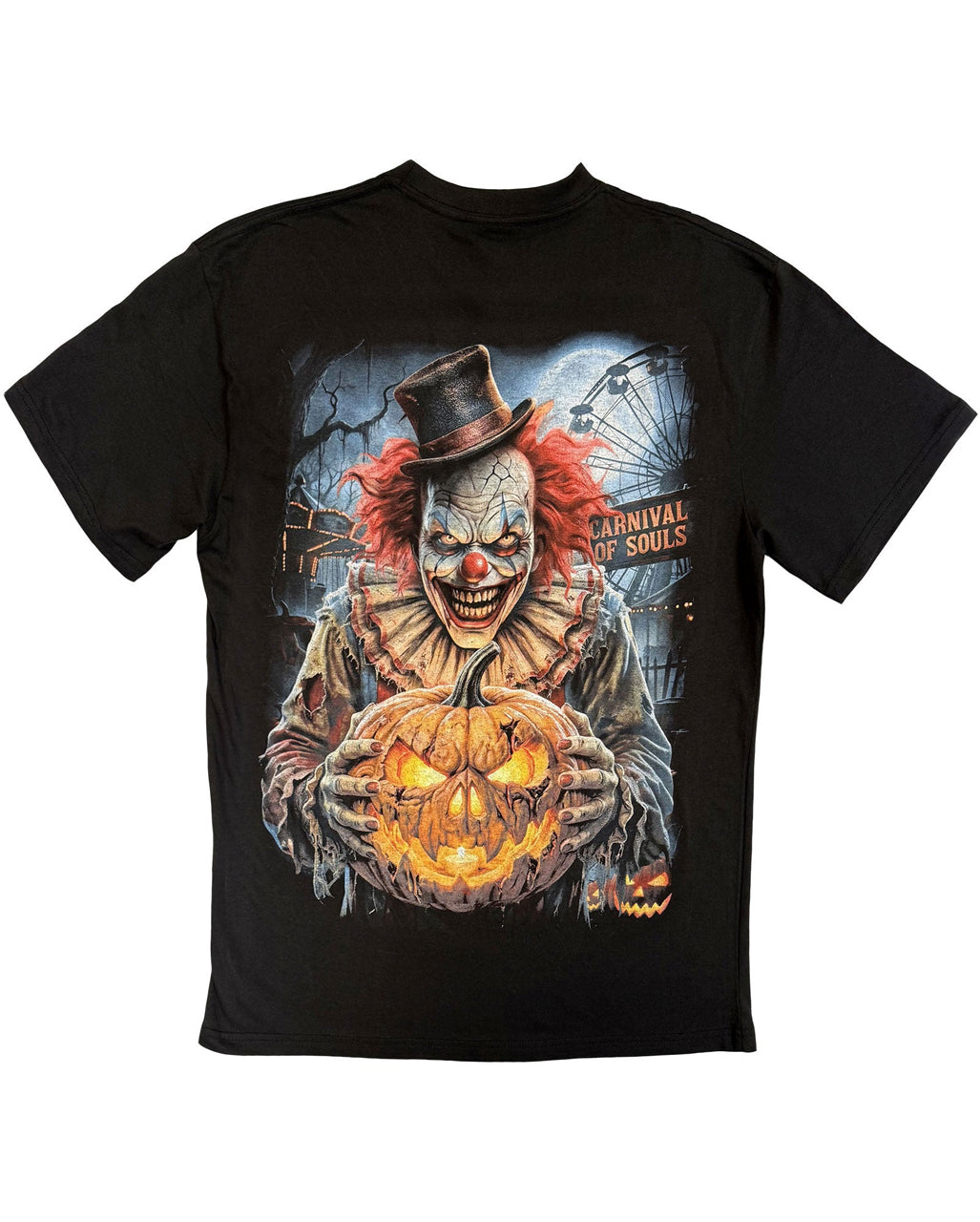 Carnival of Souls Horrorclown T-Shirt Schwarz Unisex