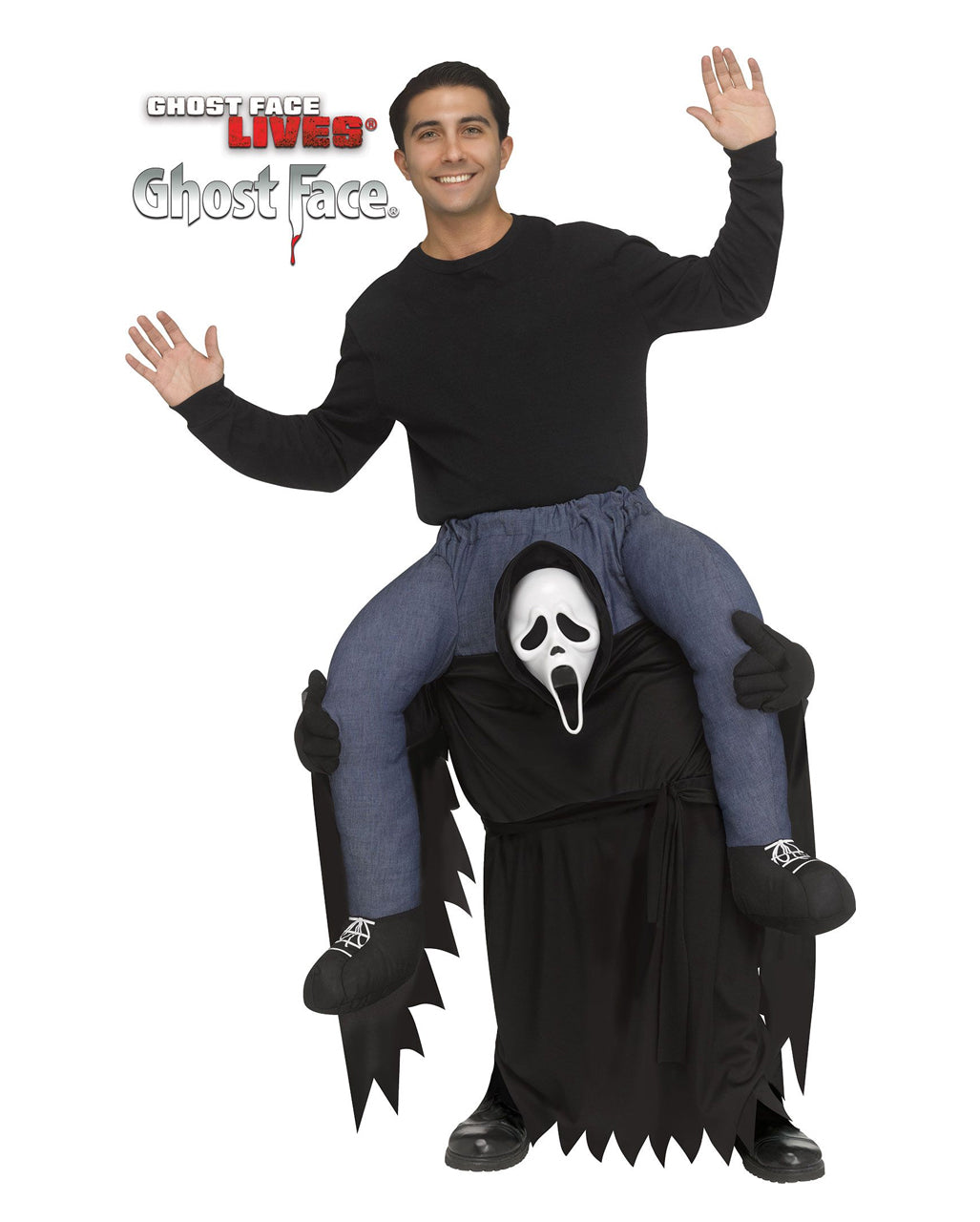 Ghostface Huckepack Kostüm