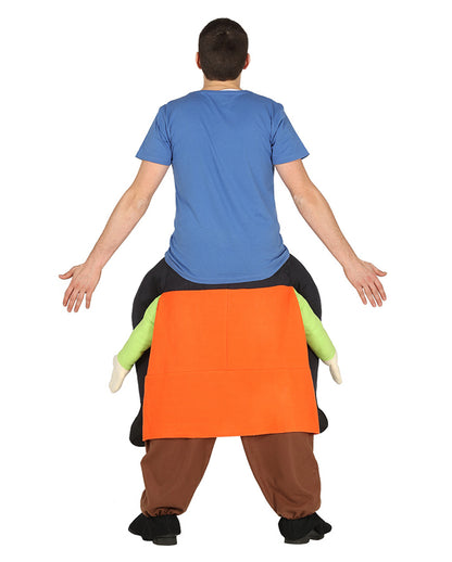 Carry Me Kostüm Reiter auf Zwerg