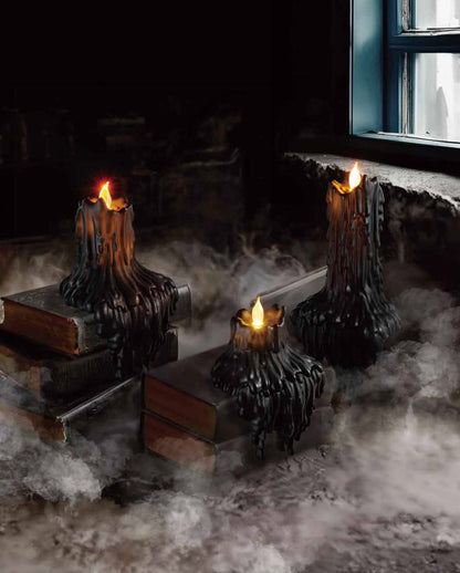 Cascade d’Ombre Gothic LED Kerzen 3er-Set