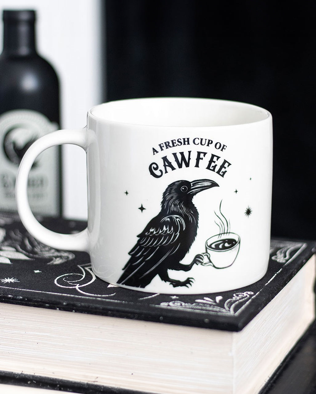 Cawfee Raben Kaffeebecher