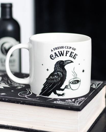 Cawfee Raben Kaffeebecher