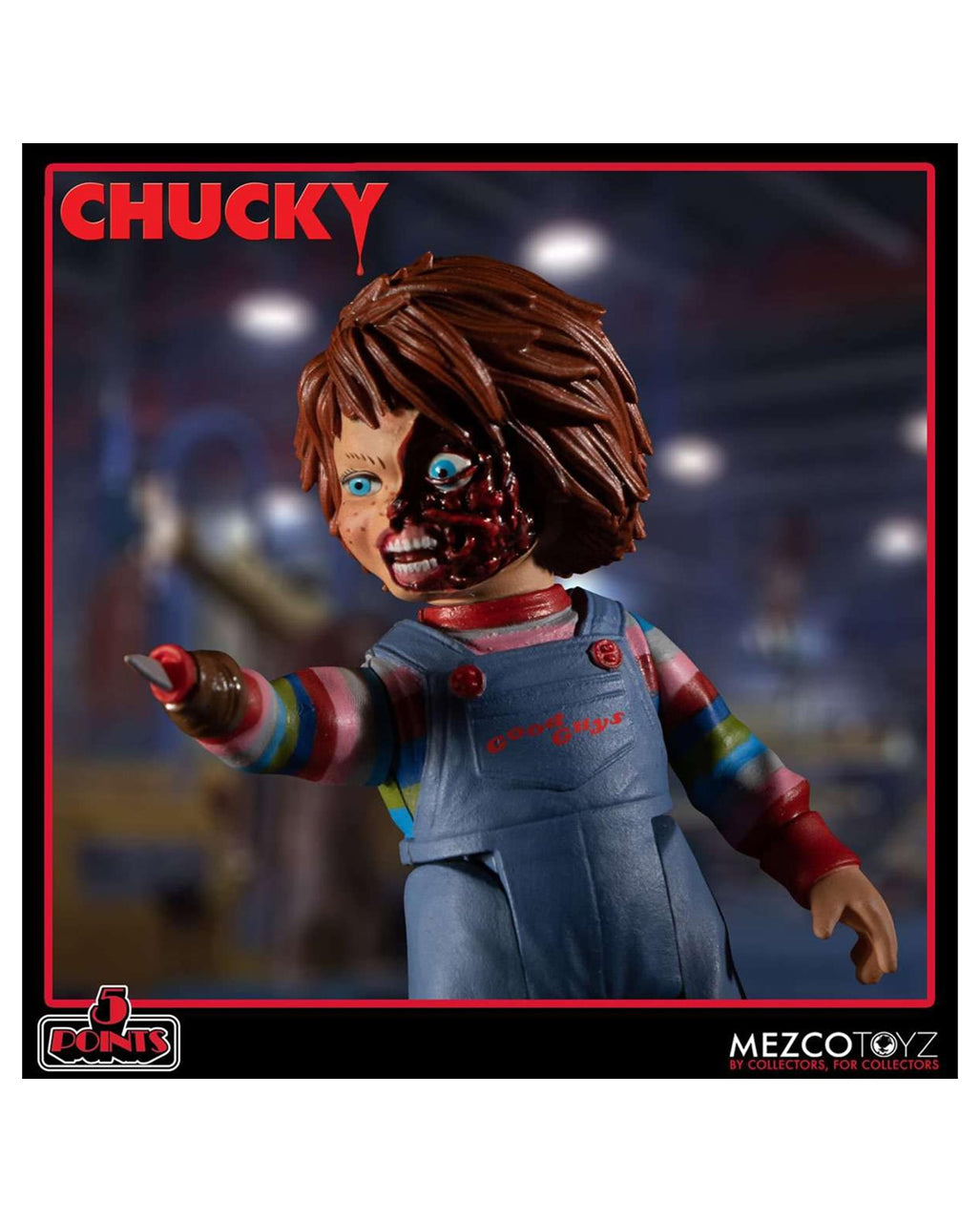 Child's Play Chucky Deluxe Set 18cm | Mezco Toys