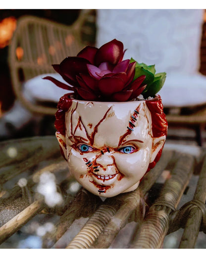Child's Play Chucky Topf mit Sukkulente