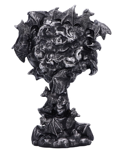 Gothic Fledermaus Tischuhr "Chiroptera" 24cm