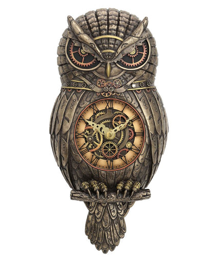 Chronology Wisdom Steampunk Wanduhr 31,5cm