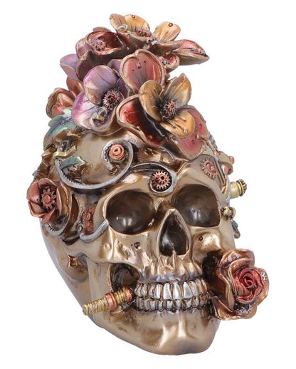 Clockwork Bloom Steampunk Totenkopf 16cm