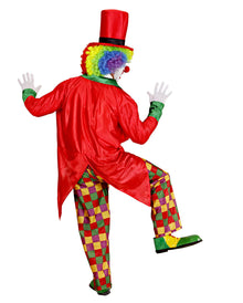 5-tlg. Clown Kostüm mit Frack