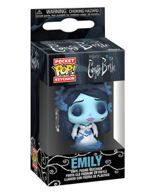 Corpse Bride Emily mit Schmetterlingen Funko POP! Schlüsselanhänger 4cm
