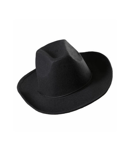 Schwarzer Cowboy Hut