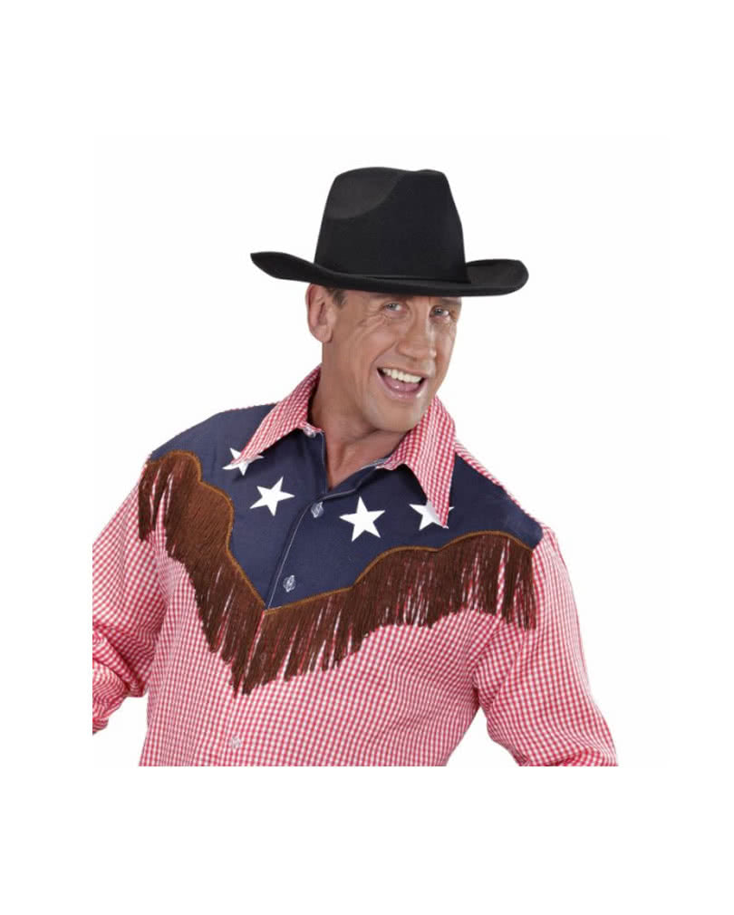 Schwarzer Cowboy Hut