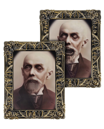Cranky Uncle Festus Lenticular Portrait 50x39cm