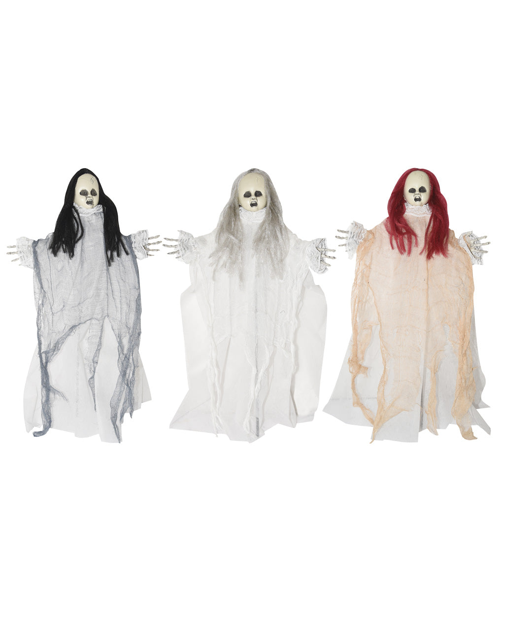 Spooky Geisterpuppe im Fetzengewand Hängefigur