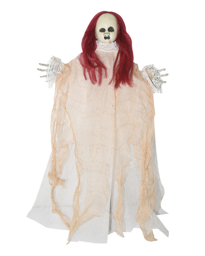Spooky Geisterpuppe im Fetzengewand Hängefigur