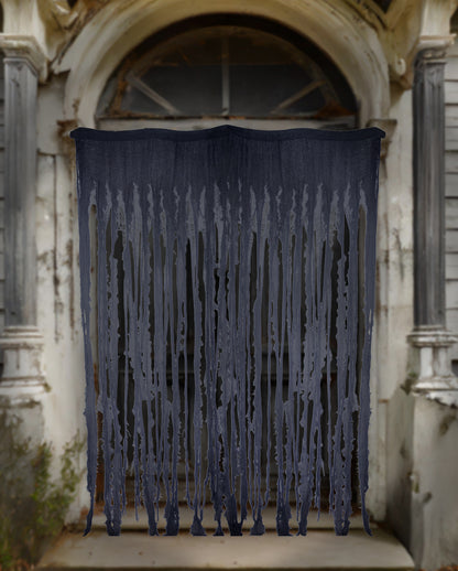 Unheimlicher Halloween Fetzenvorhang  240x175cm
