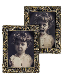 Creepy Little Abigail Hologram Portrait 50x39cm
