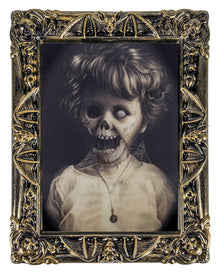 Creepy Little Abigail Lenticular Portrait 50x39cm