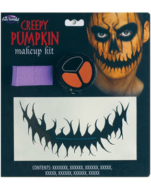 Gruseliger Kürbis Make-Up Set