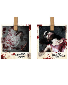 Crime Scene Horror Girlande 274cm
