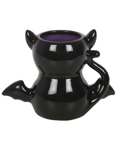 "Cute & Creepy" Bat Cat Coffee Mug