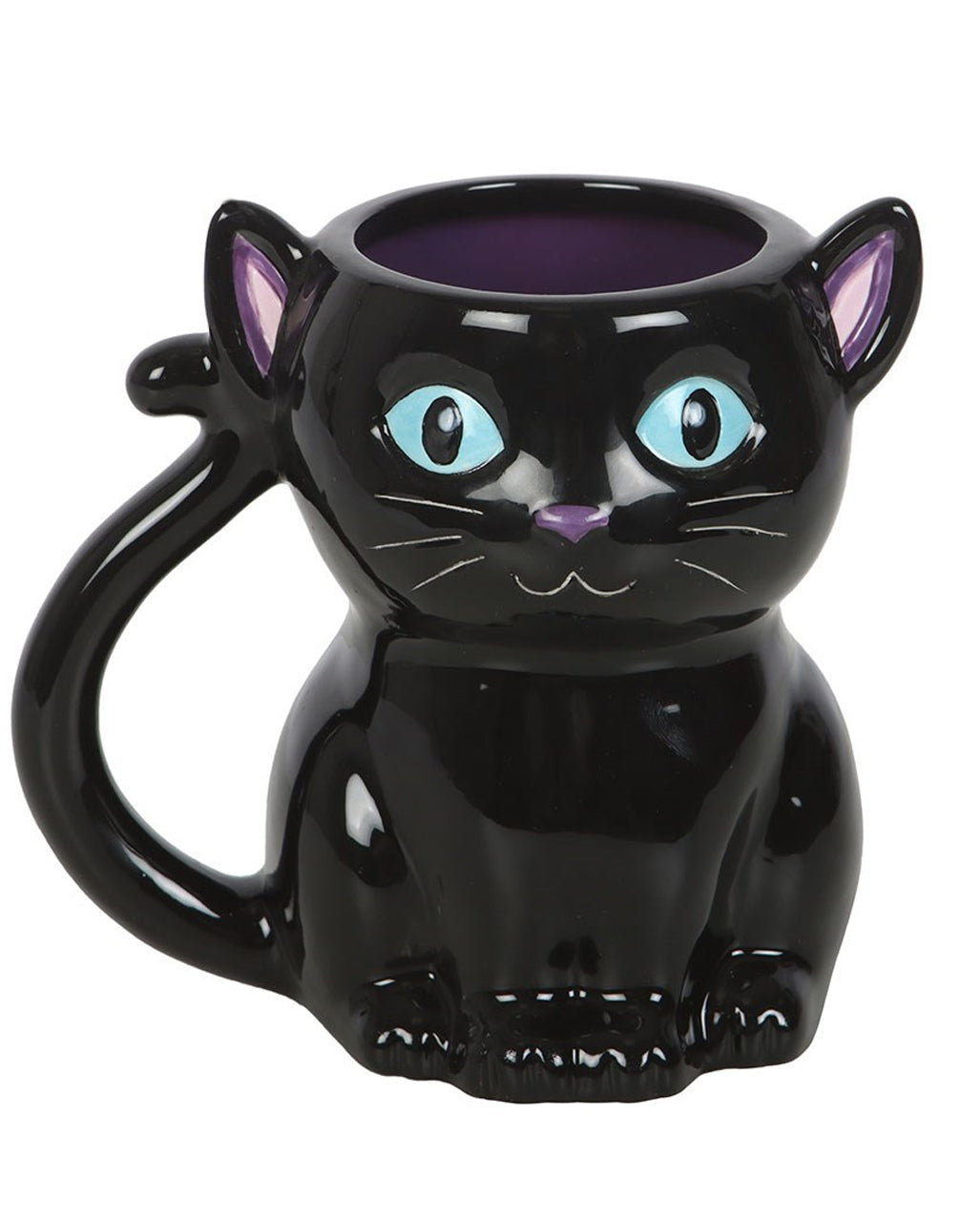 „Cute & Creepy“ Black Cat Lieblingstasse
