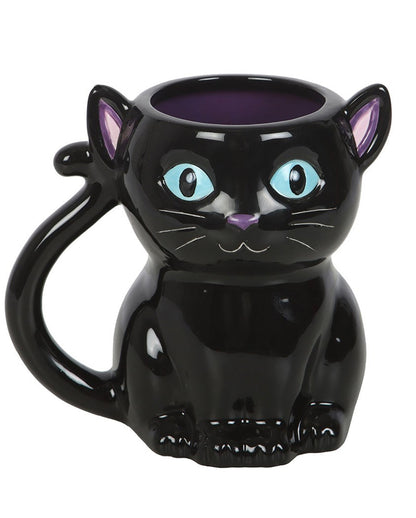 „Cute & Creepy“ Black Cat Lieblingstasse