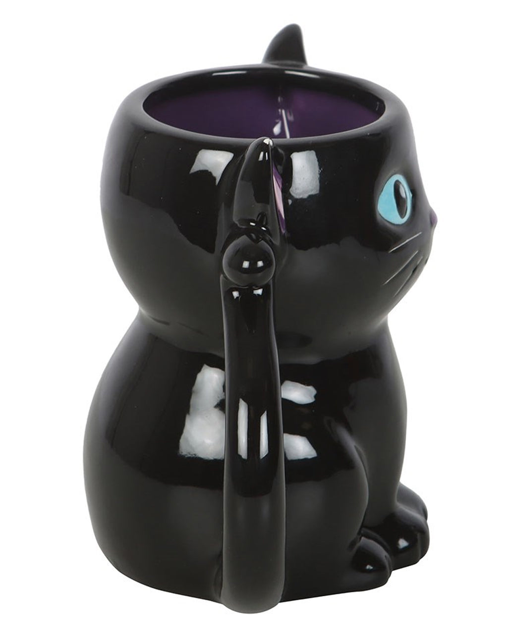 „Cute & Creepy“ Black Cat Lieblingstasse