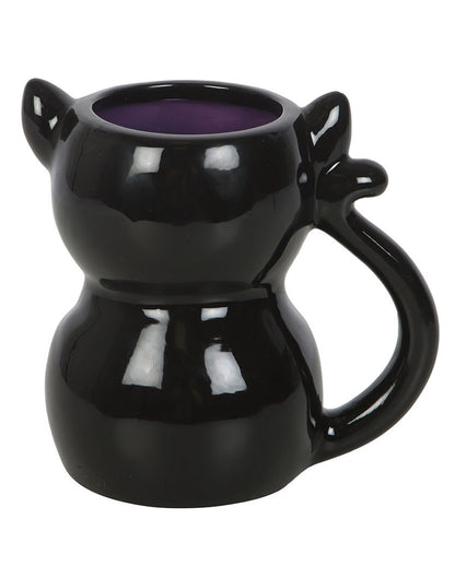 „Cute & Creepy“ Black Cat Lieblingstasse