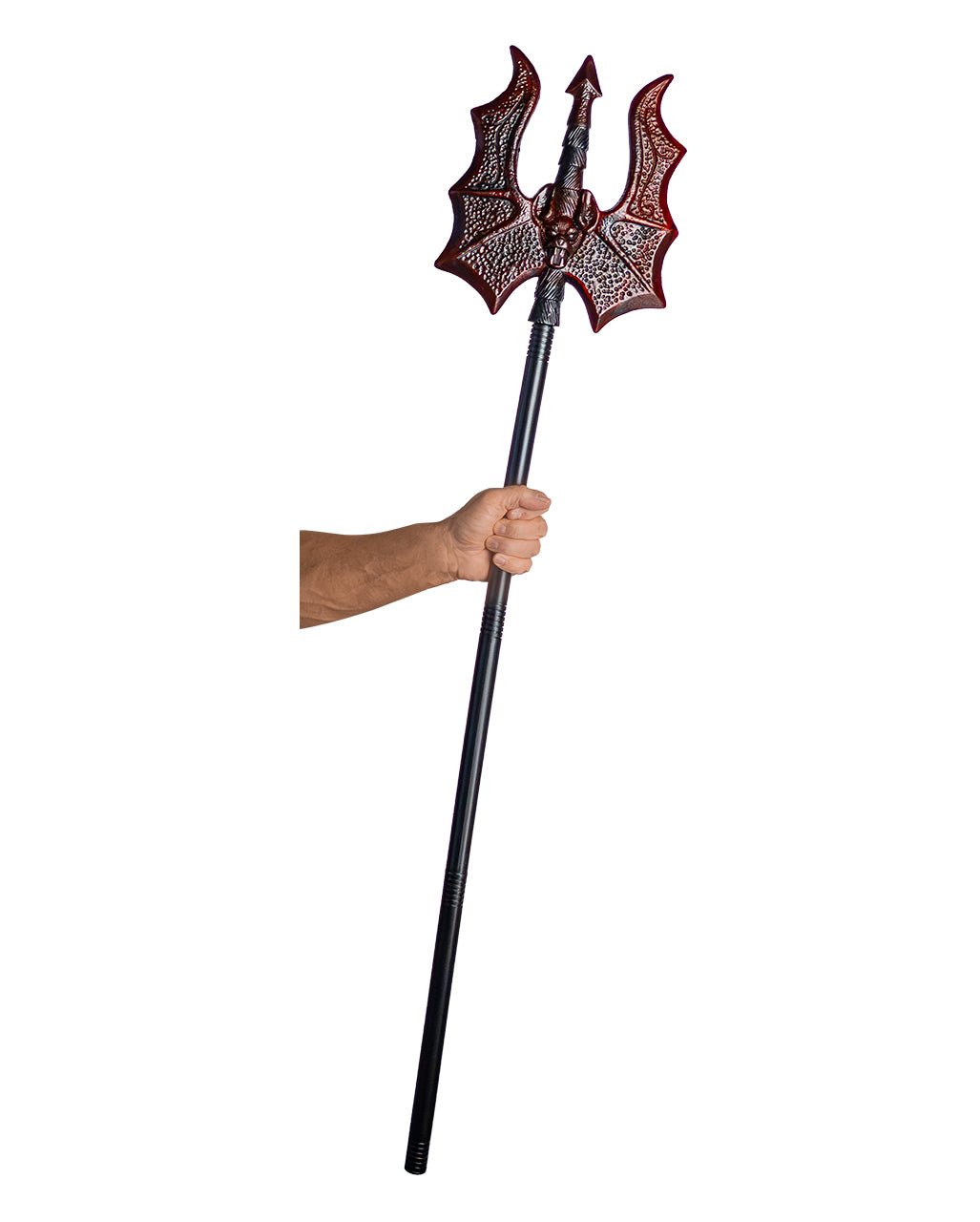 Dämonischer Fledermaus Dreizack 120cm