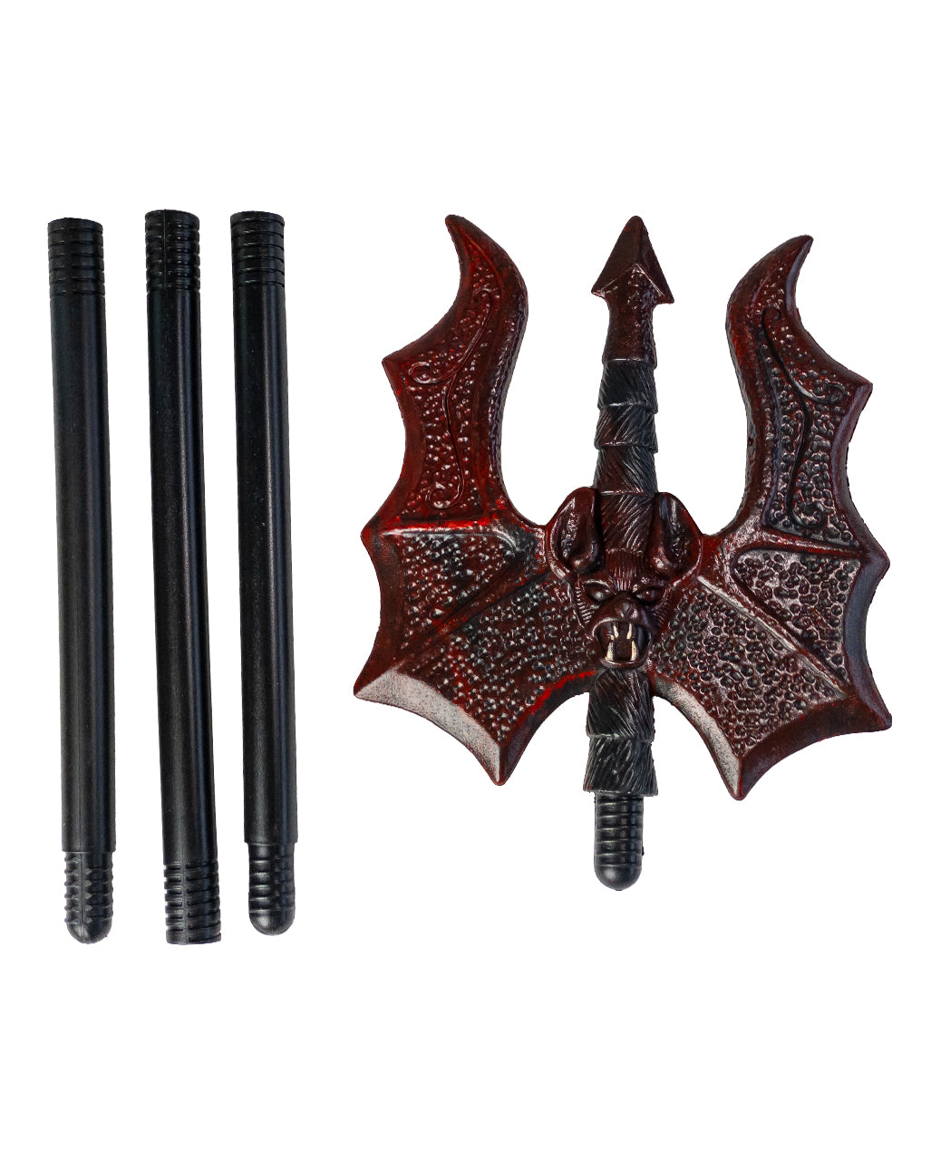 Dämonischer Fledermaus Dreizack 120cm