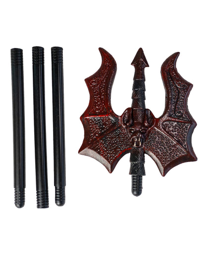 Dämonischer Fledermaus Dreizack 120cm