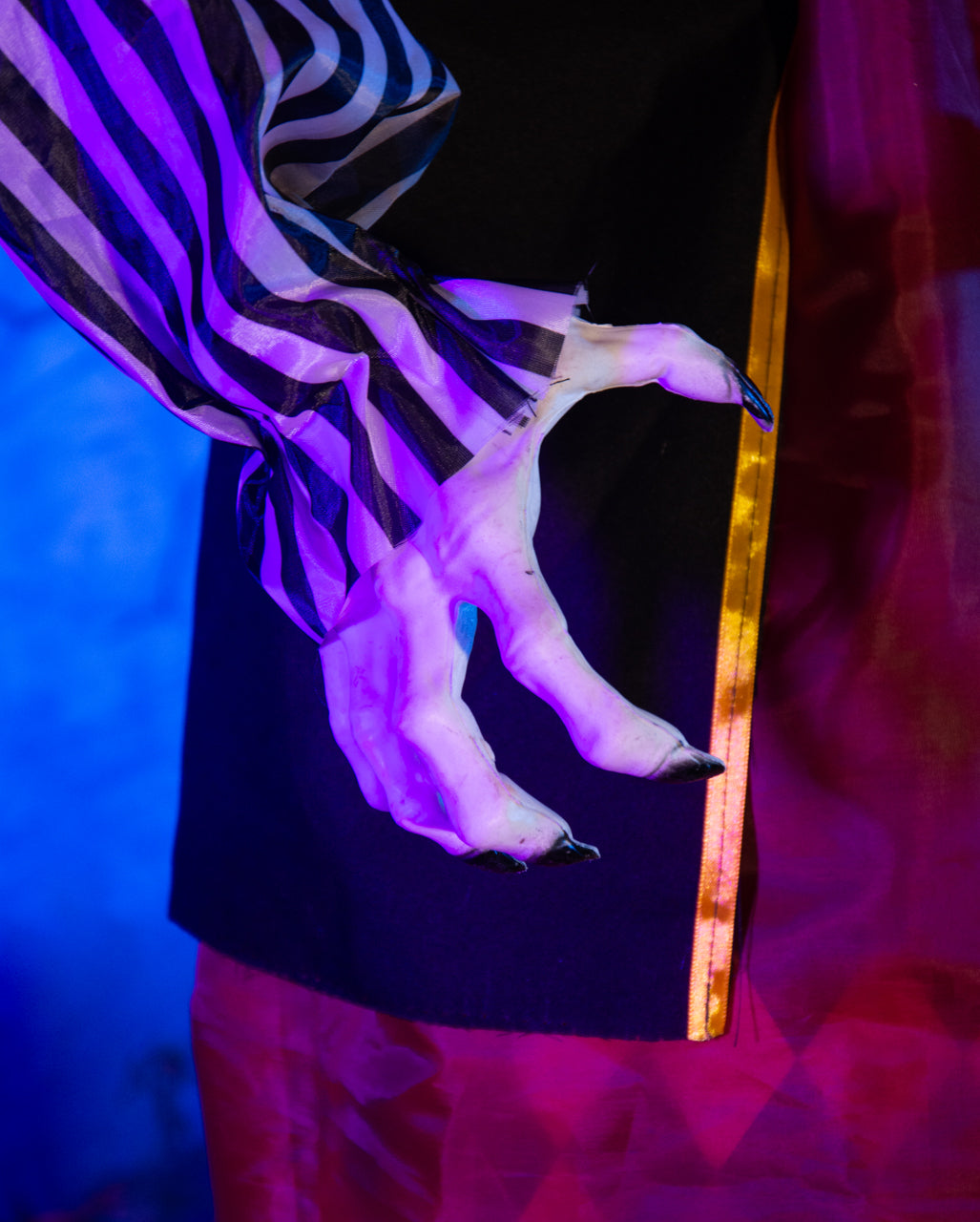 Dämonischer Killerclown als Halloween Animatronic 170cm