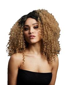 Lizzo Damen Perücke Caramel