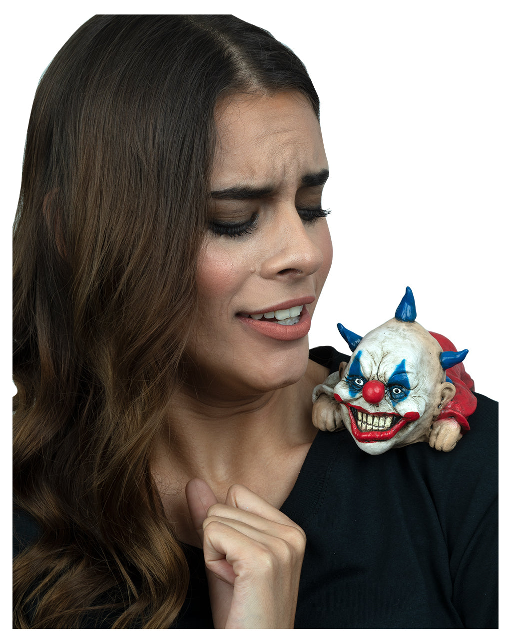 Dammy Horrorclown Kumpel für die Schulter
