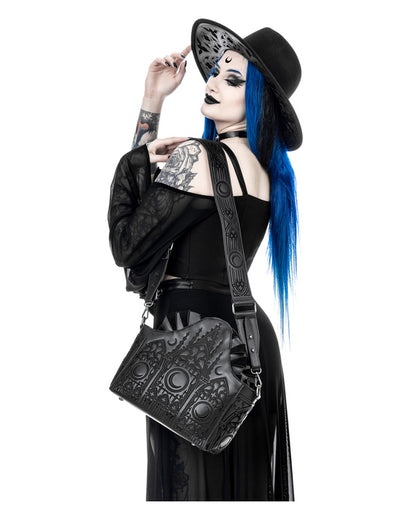 Dunkler Altar Gothic Schultertasche