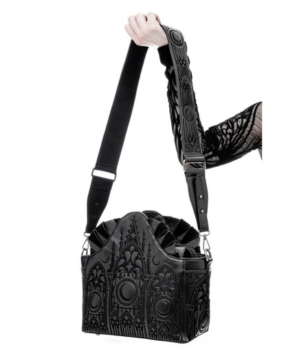 Dunkler Altar Gothic Schultertasche