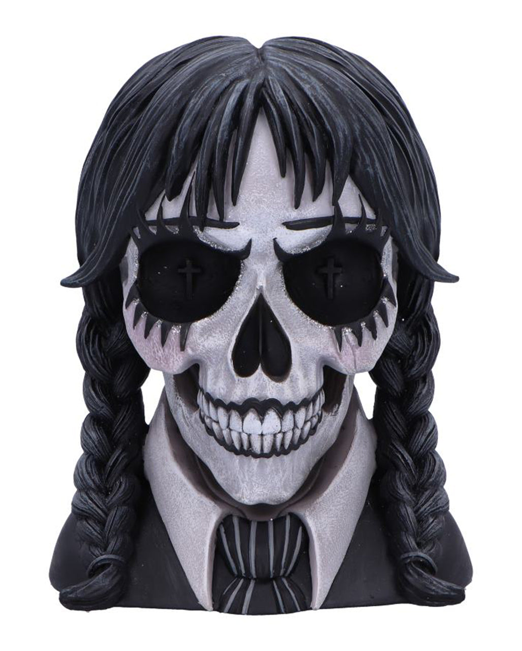 Dark Glare Gothic Schulmädchen Totenschädel Figur 16cm