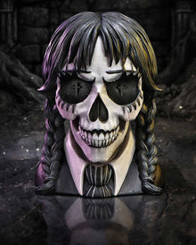 Dark Glare Gothic Schulmädchen Totenschädel Figur 16cm