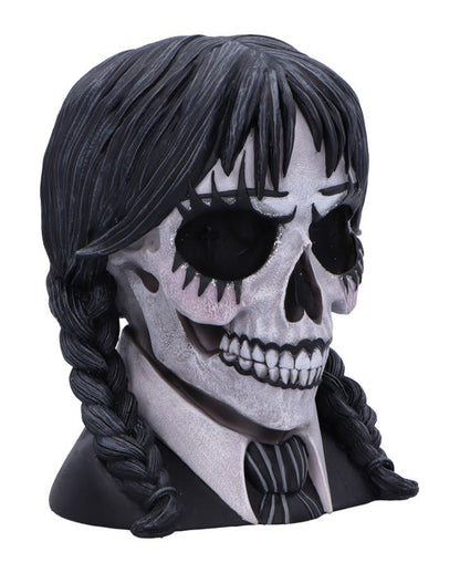 Dark Glare Gothic Schulmädchen Totenschädel Figur 16cm