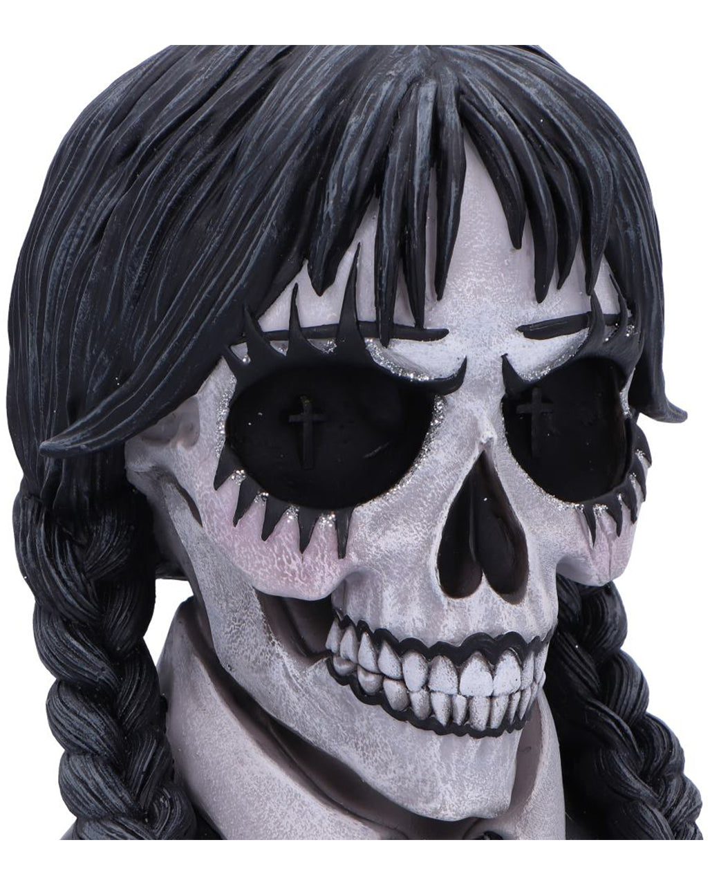 Dark Glare Gothic Schulmädchen Totenschädel Figur 16cm