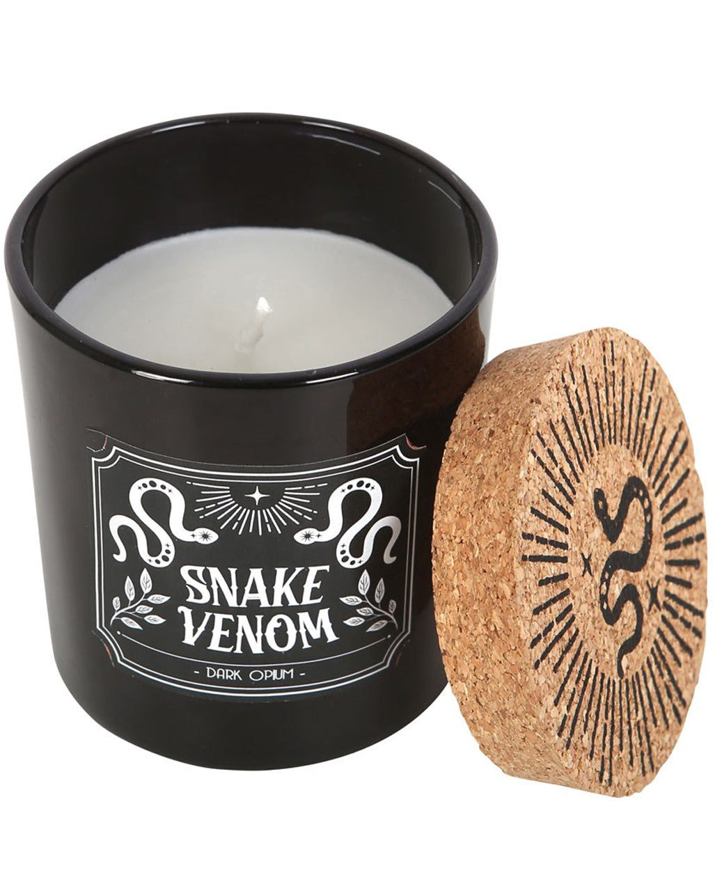 Schlangengift "Dunkles Opium" Gothic-Duftkerze