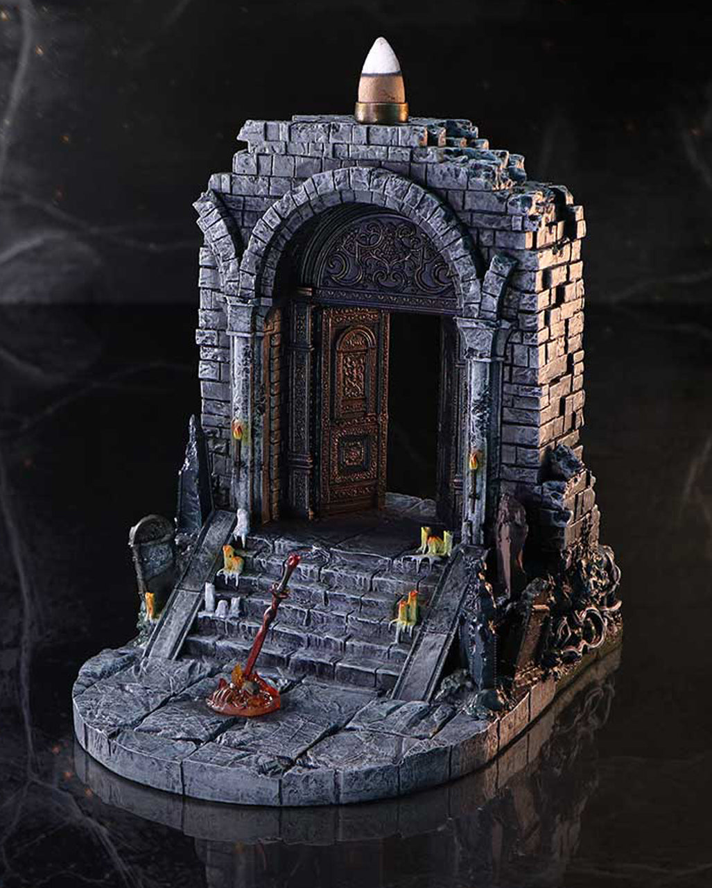 Dark Souls III Fog Gate Backflow Räucherkegelhalter 20,5cm