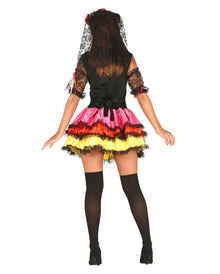 Dia de los muertos Damen Kostüm